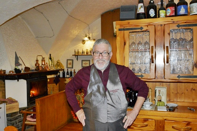 Fiorenzo Varesco, chef patron della Storica Osteria Morelli di Canezza