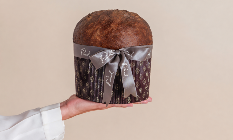 Pasticceria Pinel - Panettone cioccolato, arancio e lampone